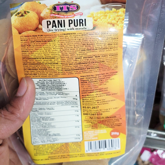 ITS Pani Puri Fry With Masala 250g thumbnail 1